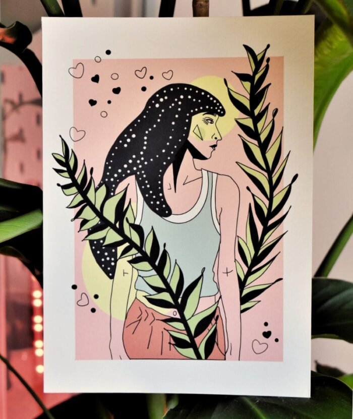 Lucy - A5 Poster - Afbeelding 3