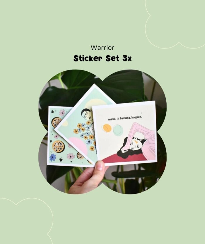 Warrior - Sticker Set - Afbeelding 3