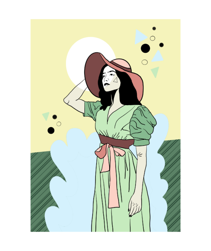 Contemplating - A5 Poster - Afbeelding 2