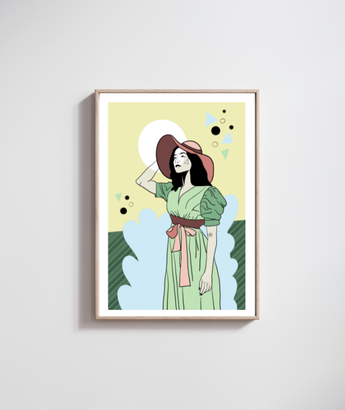 Contemplating - A5 Poster - Afbeelding 4