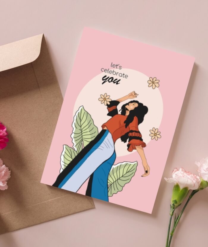 Let's Celebrate You - A6 Kaartje - Afbeelding 2