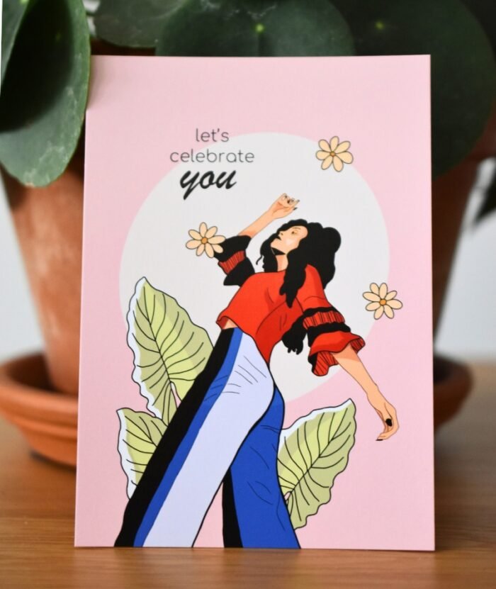 Let's Celebrate You - A6 Kaartje - Afbeelding 4