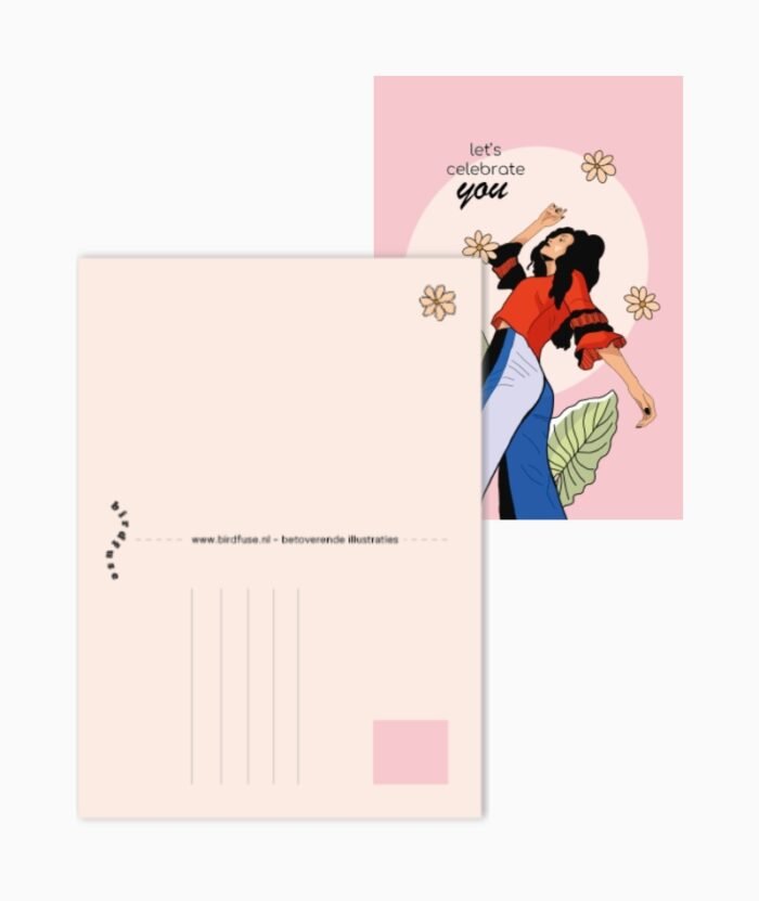 Let's Celebrate You - A6 Kaartje - Afbeelding 3