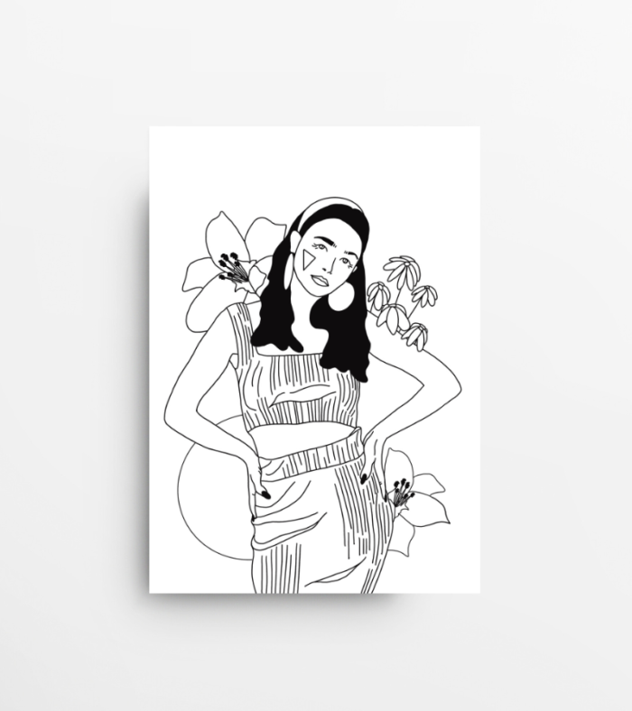 Chloé - Kleurplaat - Afbeelding 2